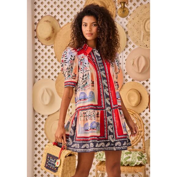 Hunter Bell Dresses & Skirts - Hunter Bell Leslie Dress in Coastal Village XS